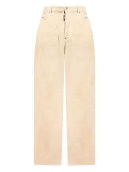 DSQUARED2: Бежевые брюки 