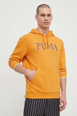 PUMA: Жёлтая толстовка 