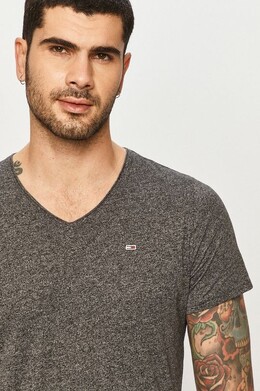 Tommy Jeans: Серая футболка 