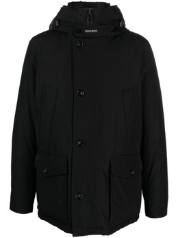 Woolrich: Пуховик  Arctic с капюшоном