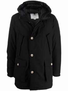 Woolrich: Пуховик с капюшоном 