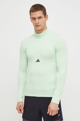 Adidas: Зелёная толстовка 