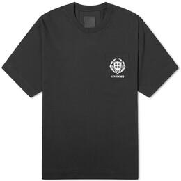 Givenchy: Чёрная футболка 