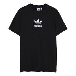 Adidas: Чёрная футболка  Originals