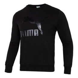 PUMA: Чёрный свитер  Classics