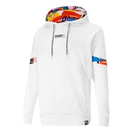 PUMA: Белая толстовка  International