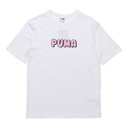 PUMA: Белая футболка  Downtown
