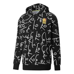 PUMA: Чёрная толстовка 