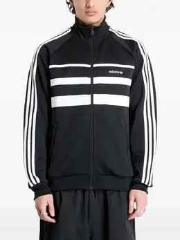 adidas: Чёрный свитшот 