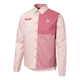 PUMA: Розовая рубашка 