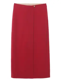 Carven: Юбка с разрезом 