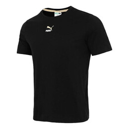PUMA: Чёрная футболка 