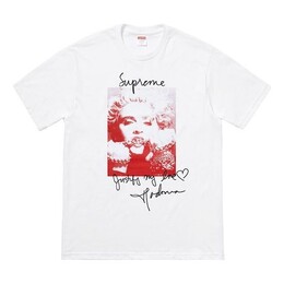 Supreme: Белая футболка  Madonna