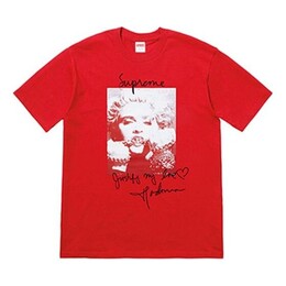 Supreme: Красная футболка  Madonna