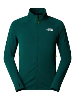 The North Face: Зелёная куртка 