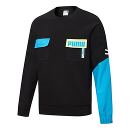 PUMA: Чёрный свитер 