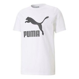 PUMA: Белая футболка  Classics