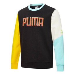 PUMA: Чёрный свитер 