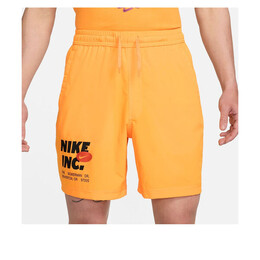 Nike: Жёлтые шорты  Dri FIT