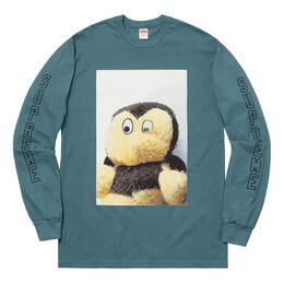 Supreme: Синяя футболка 