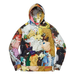 Supreme: Толстовка  Love с капюшоном