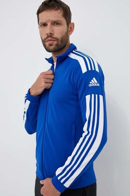 Adidas: Синяя толстовка 