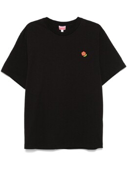 Kenzo: Чёрная футболка 