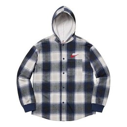 Supreme: Рубашка  Nike с капюшоном