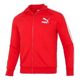 PUMA: Красная куртка  Classics T7
