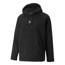 PUMA: Чёрная толстовка  Classics