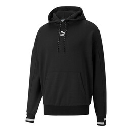 PUMA: Чёрная толстовка  Classics