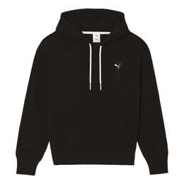PUMA: Чёрная толстовка 