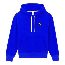 PUMA: Голубая толстовка 