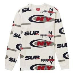 Supreme: Белый свитер 