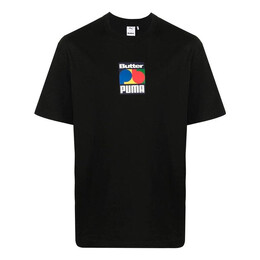 PUMA: Чёрная футболка  Butter Goods