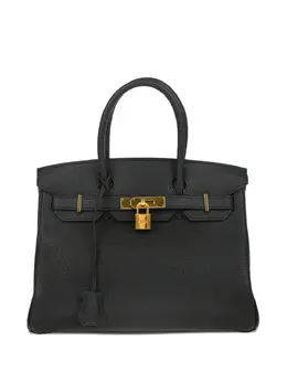 Hermès Pre-Owned: Чёрная сумка 