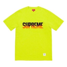 Supreme: Жёлтая футболка 