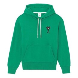 PUMA: Зелёная толстовка 