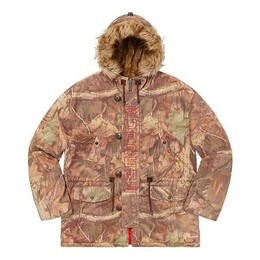 Supreme: Коричневая куртка 
