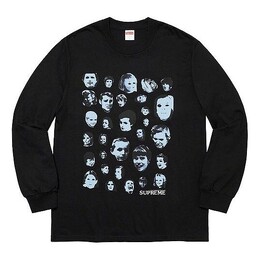 Supreme: Футболка  Faces с длинным рукавом