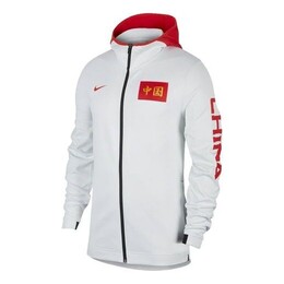 Nike: Белая куртка  Therma
