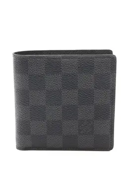 Louis Vuitton Pre-Owned: Чёрный кошелёк 