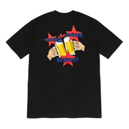 Supreme: Чёрная футболка  Money Power Respect