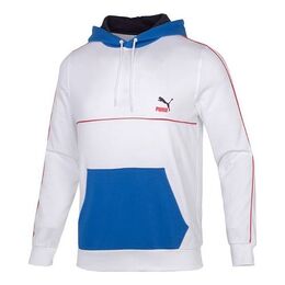 PUMA: Белая толстовка  CLSX