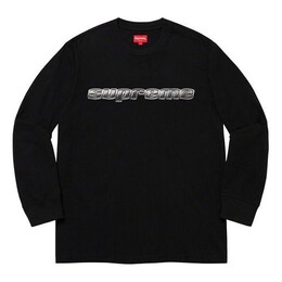 Supreme: Чёрная толстовка  Chrome