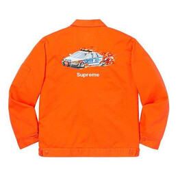 Supreme: Оранжевая куртка  Work