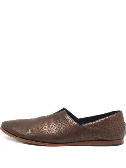 Giorgio Armani Pre-Owned: Коричневые туфли 