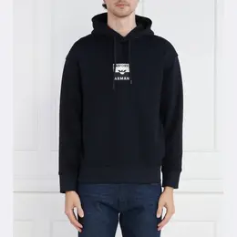 Emporio Armani: Синяя толстовка 