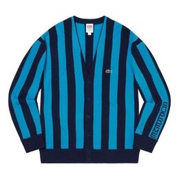 Supreme: Куртка  Lacoste в полоску