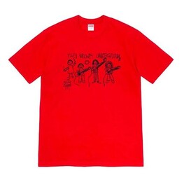 Supreme: Бархатная футболка 